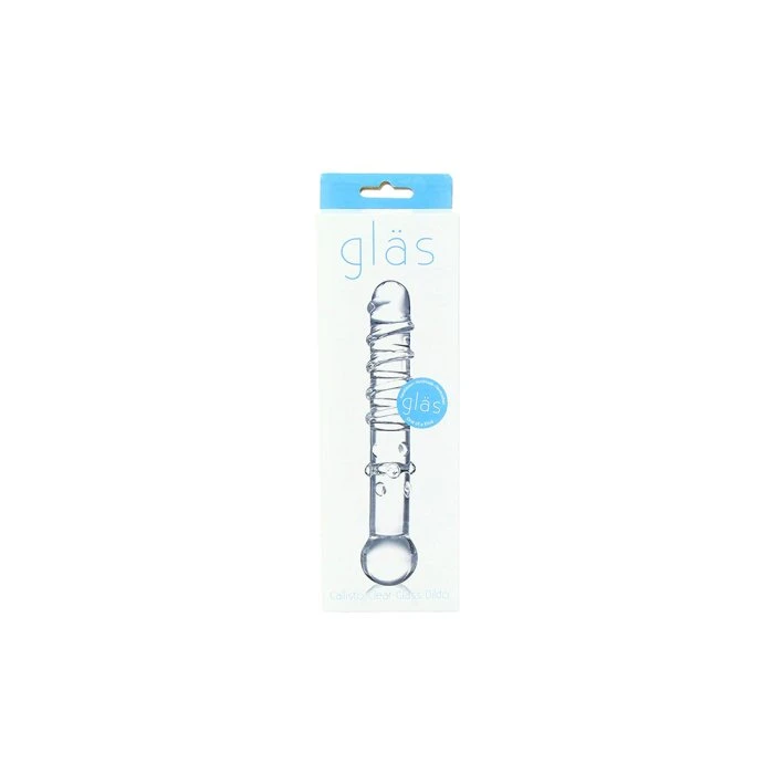 Glas Callisto Clear Glass Dildo 2 Glas Callisto Clear Glass Dildo - Image 2