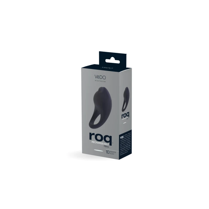 VeDO Roq Rechargeable Silicone Cock Ring 2 VeDO Roq Rechargeable Silicone Cock Ring - Image 2