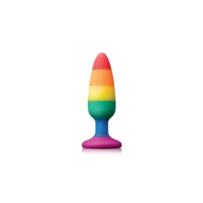 NS Novelties Colours Pride Edition Medium Rainbow Pleasure Plug 1 NS Novelties Colours Pride Edition Medium Rainbow Pleasure Plug