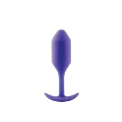 B-Vibe Snug Plug 2 Weighted Silicone Butt Plug