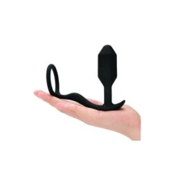 B-Vibe Snug & Tug Weighted Plug And Cock Ring -Sex Specialty Store 3862465267b627cb1d6eb2d13f11460ec9e5a7fbdd771ea624aaa86dda198672
