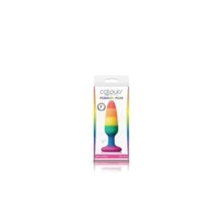 NS Novelties Colours Pride Edition Small Rainbow Pleasure Plug -Sex Specialty Store 39033788bf925a6028149561328d3676547d713692c9fcb6efaed75eb3c396d6