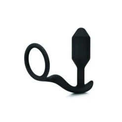 B-Vibe Snug & Tug Weighted Plug And Cock Ring