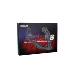 Nexus Simul8 Rechargeable Silicone Prostate Massager With Cock Ring -Sex Specialty Store 68584ea40ca4007162af16a9d0395993aa72d62a7ced9556e8665dd9f8fa1ef9