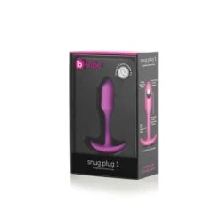 B-Vibe Snug Plug 1 Weighted Silicone Butt Plug -Sex Specialty Store 8189b891d3602b88aded4264c71c59fe2d408ddc130c3615dce90a1546e11013