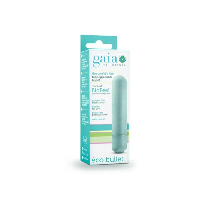 Blush Gaia Eco Bullet Biodegradable Recyclable Vibrator 2 Blush Gaia Eco Bullet Biodegradable Recyclable Vibrator - Image 2