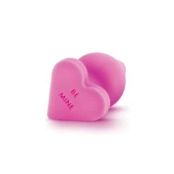 Blush Play With Me Naughty Candy Heart Silicone Butt Plug