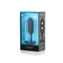 B-Vibe Snug Plug 3 Weighted Butt Plug -Sex Specialty Store aec6dd5e2e35d70dc902acbc0610843c6c0e5de742a73281f103b195ef639048