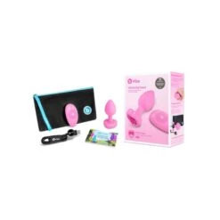 B-Vibe Small Vibrating Heart Rechargeable Remote-Controlled Butt Plug With Heart-Shaped Jewel Base -Sex Specialty Store b vibe small vibrating heart main spectrum boutique