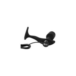 B-Vibe Vibrating Medium Snug & Tug Weighted Plug And Ring -Sex Specialty Store b vibe vibrating medium snug tug 4 spectrum boutique