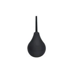 B-Vibe Classic Black Silicone Enema