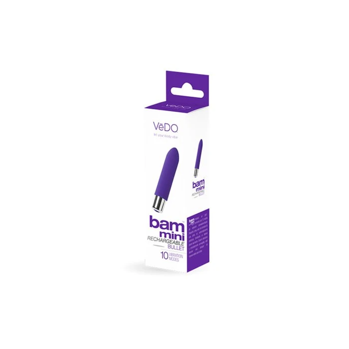 VeDO Bam Mini Rechargeable Silicone Bullet 4 VeDO Bam Mini Rechargeable Silicone Bullet - Image 4
