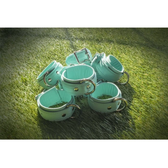 Zoë Ligon X The Stockroom Limited Edition Premium Garment Leather Ankle Cuffs 2 Zoë Ligon X The Stockroom Limited Edition Premium Garment Leather Ankle Cuffs - Image 2