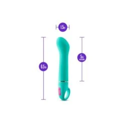 Blush Aria Flirty AF Curved G-Spot Vibrator With Loop Handle -Sex Specialty Store blush aria flirty af 4 spectrum boutique