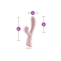 Blush Lush Isabelle Rechargeable Silicone Air Pulse Dual Stimulation Rabbit Vibrator -Sex Specialty Store blush lush isabelle 4 spectrum boutique