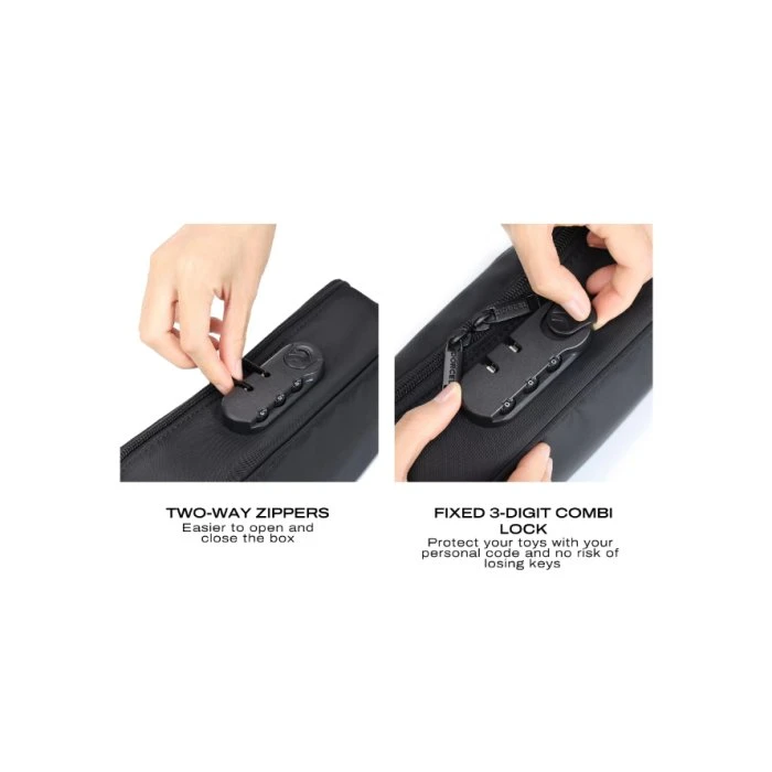 Dorcel Discreet Lockable Sex Toy Storage Box - Image 3