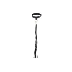 Bijoux Indiscrets Maze Tassel Vegan Leather Choker