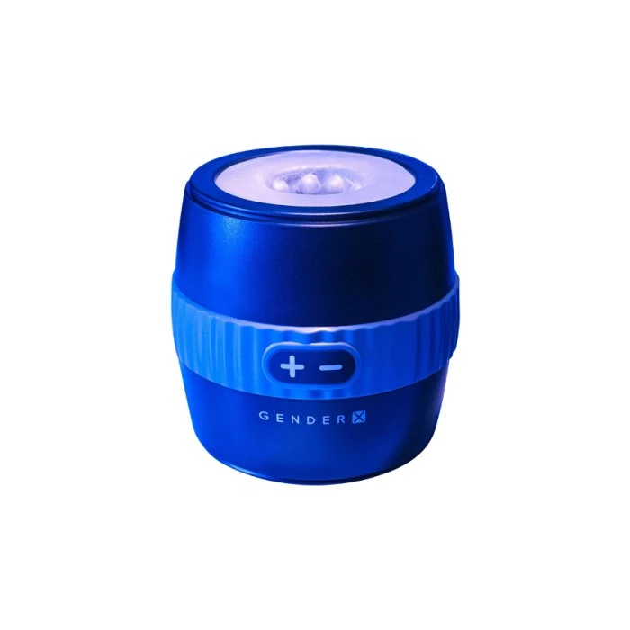 Gender X Barrel Of Fun Open-ended Vibrating Stroker