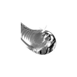 Pipedream Icicles No. 88 Glass Suction Cup G Spot Wand -Sex Specialty Store icicles no. 88 glass suction cup g spot wand 3 spectrum boutique