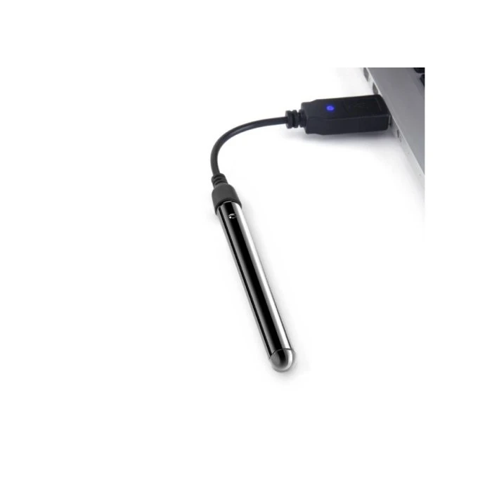 Le Wand Silver Vibrating Bullet Pendant Necklace - Image 4