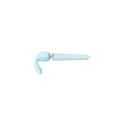 Le Wand Flexi Curved Textured Weighted Silicone Wand Attachment -Sex Specialty Store le wand flexi curved 3 light blue spectrum boutique