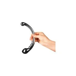 Le Wand Hoop Stainless Steel Curved Double Dildo -Sex Specialty Store lewandhoopstainlesssteelcurveddoubledildo3spectrumboutique
