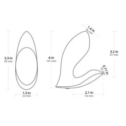 Lovense Flexer Rechargeable Silicone Fingering Come-Hither Style Vibrator -Sex Specialty Store lovense flexer 4 spectrum boutique