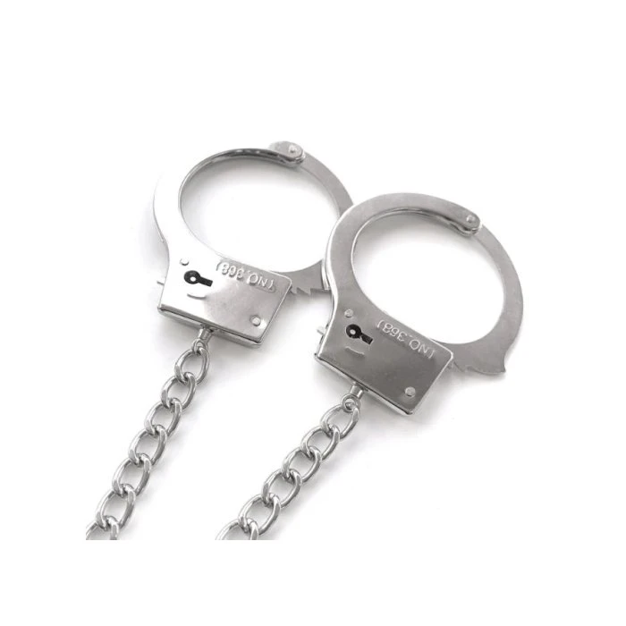Nixie Metal Butt Plug & Detachable Handcuff Set 3 Nixie Metal Butt Plug & Detachable Handcuff Set - Image 3