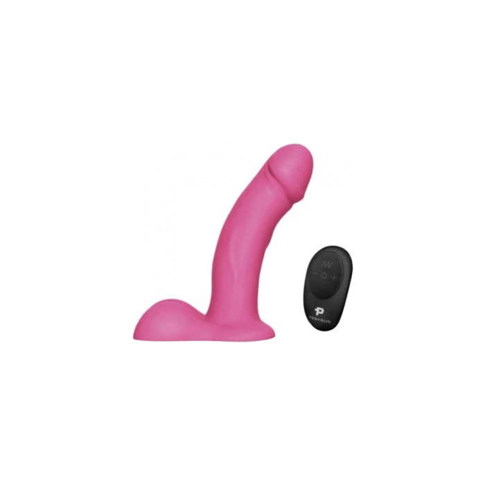 Pegasus 6.5" Rechargeable Remote Realistic Dildo With Harness - Image 2