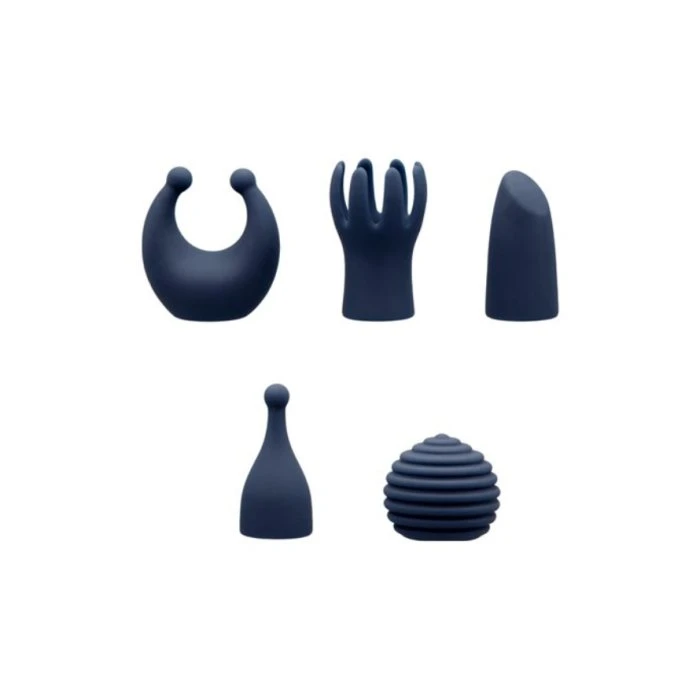 Pillow Talk Secrets Desires 6-Piece Interchangeable Silicone Mini Massager Set 2 Pillow Talk Secrets Desires 6-Piece Interchangeable Silicone Mini Massager Set - Image 2