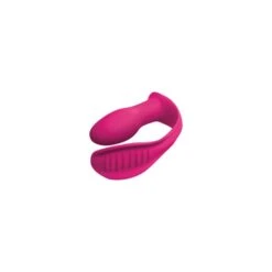 Pipedream 3Some Double Ecstasy Dual Stimulation Silicone Vibrator -Sex Specialty Store pipedream threesome double ecstasy pink spectrum boutique 2