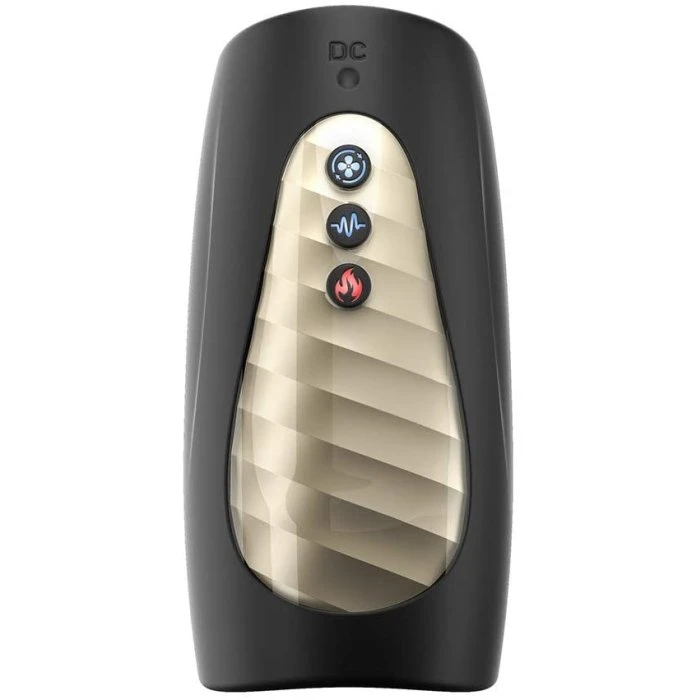 Pump One Vibrating Warming Stroker With Suction - Image 3