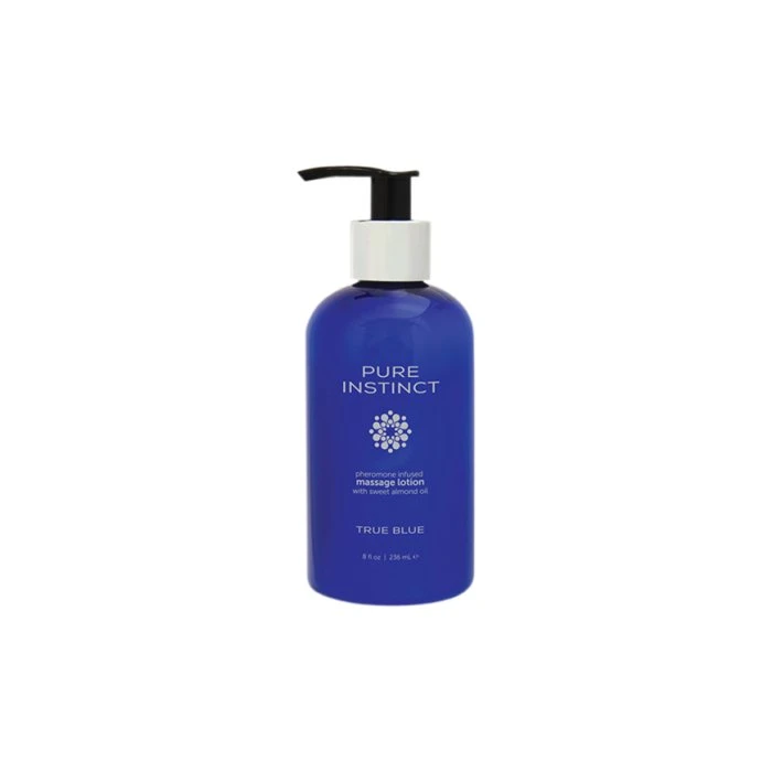 Pure Instinct Pheromone Massage Lotion True Blue 1 Pure Instinct Pheromone Massage Lotion True Blue