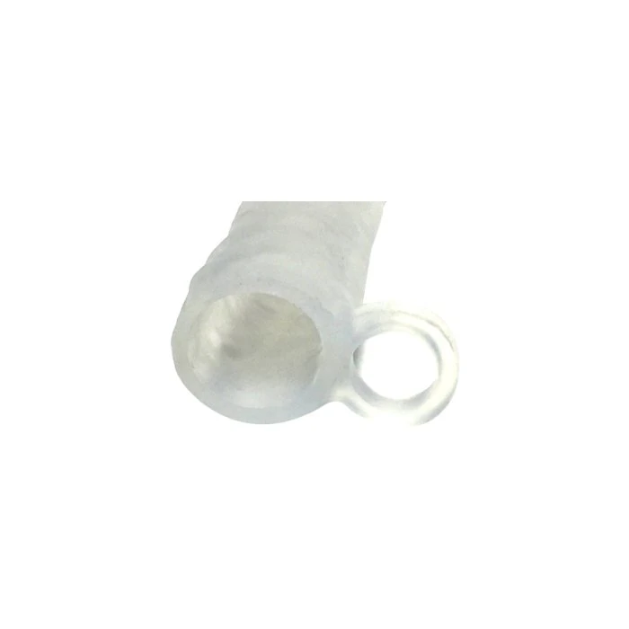 Rascal Meaty Clear Stretchy Silicone Cock Extender With Ball Strap - Image 4
