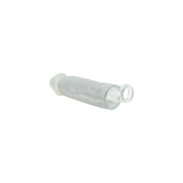 Rascal Meaty Clear Stretchy Silicone Cock Extender With Ball Strap - Image 5