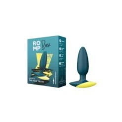 ROMP Bass Rechargeable Silicone Vibrating Butt Plug -Sex Specialty Store romp bass 4 spectrum boutique