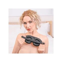 Sportsheets Saffron Total Blackout Blindfold With Comfort Memory Foam -Sex Specialty Store sportsheets saffron total blackout blindfold 3 spectrum boutique