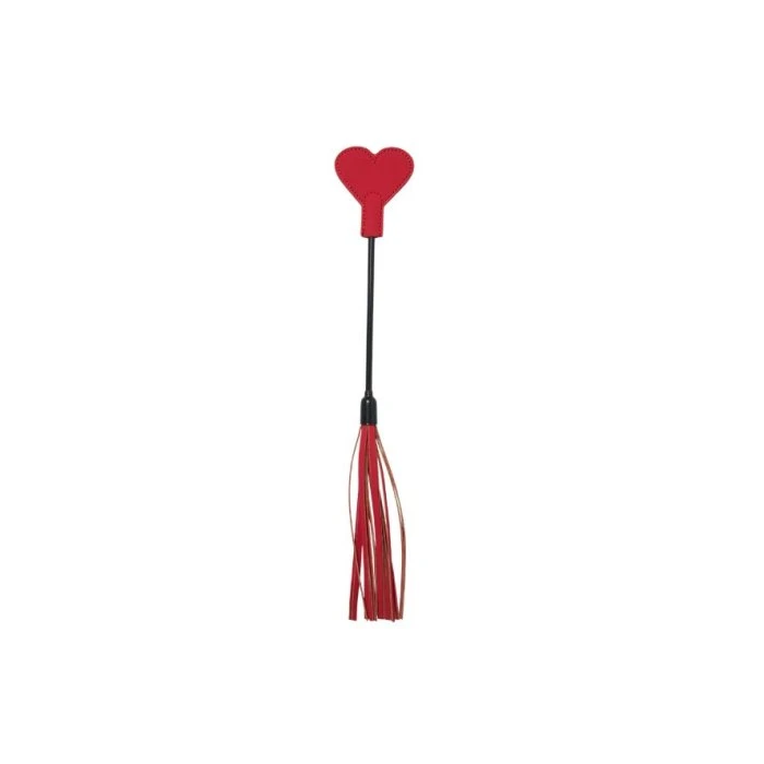 Sportsheets Sex & Mischief Amor Heart-Shaped Dual-Ended Crop And Mini Flogger