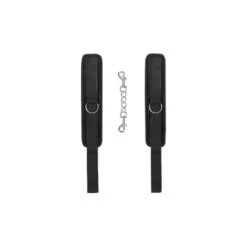 Shots Velvet & Velcro Adjustable Ankle BDSM Cuffs -Sex Specialty Store velvet velcro adjustable handcuffs main spectrum boutique